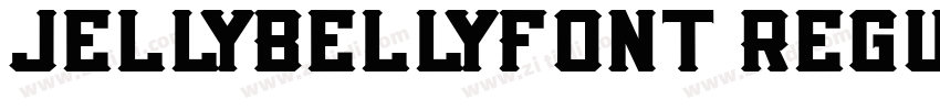 JellyBellyFont Regul字体转换